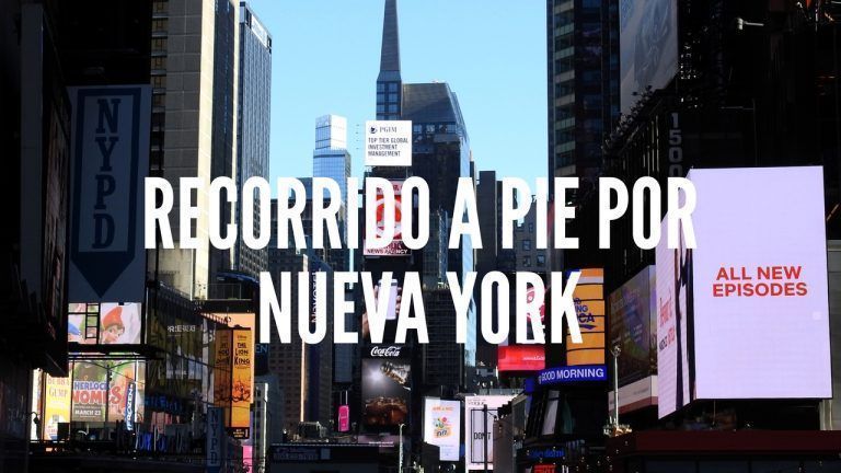 Título del post con la imágen de Times Square de fondo