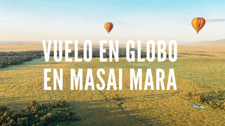 vuelo en globo en masai mara